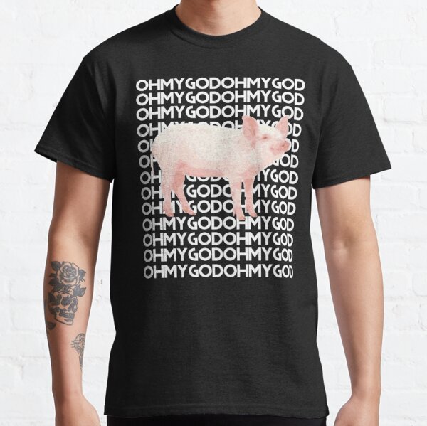 Shane Dawson Pig Oh my God T-shirt Classic T-Shirt RB1207 product Offical shane dawson Merch
