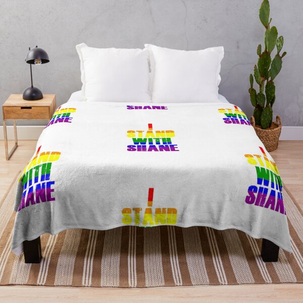 #IStandWithShane Dawson Stop Homophobic Discrimination T-shirt Throw Blanket RB1207 product Offical shane dawson Merch